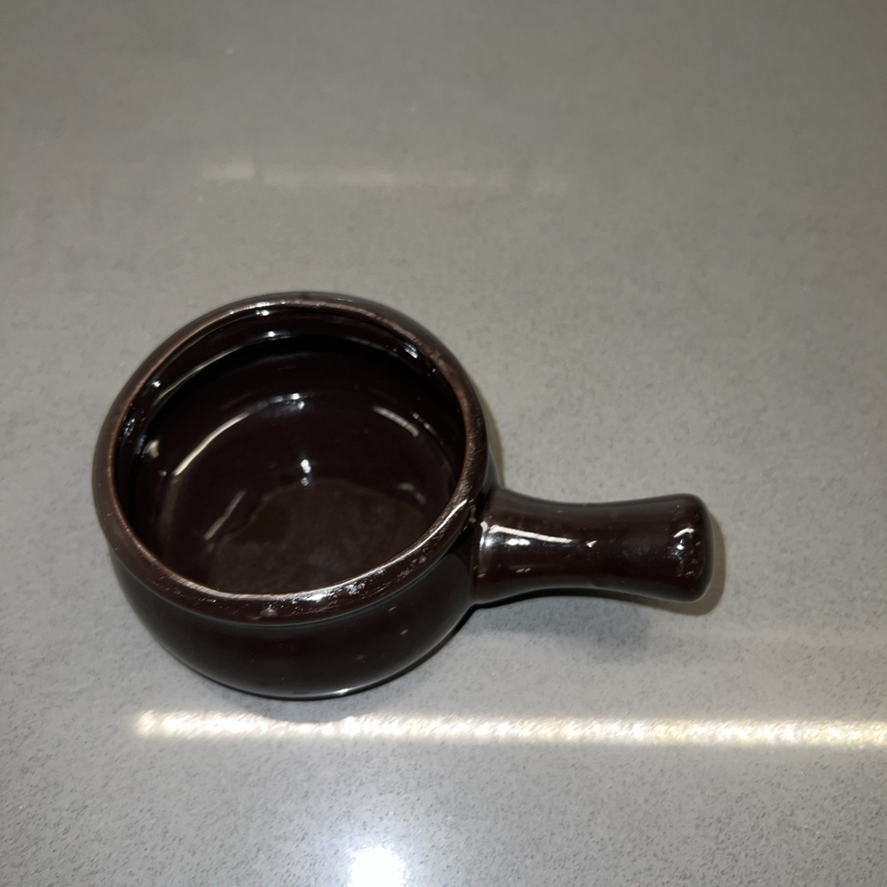 Vintage Clay Serving Crock Made In Taiwan